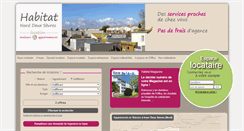 Desktop Screenshot of habitat-nord79.fr